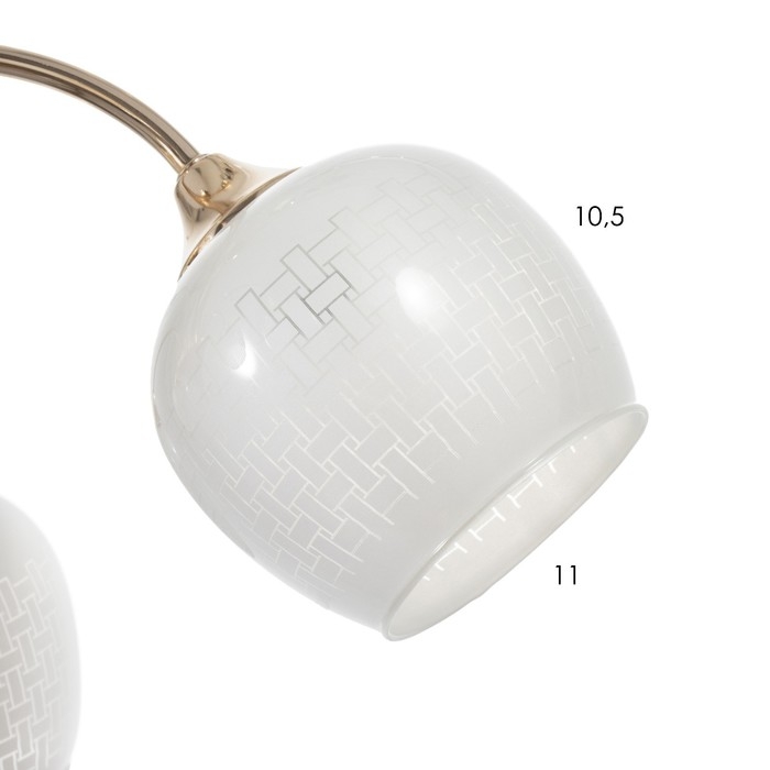 Люстра Люстра "Соната" 5хЕ27 40Вт золото 65х65х33-54 BayerLux