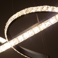 Люстра BayerLux 59914/3 LED 94Вт 4000К серебро 71х71х2-82 см