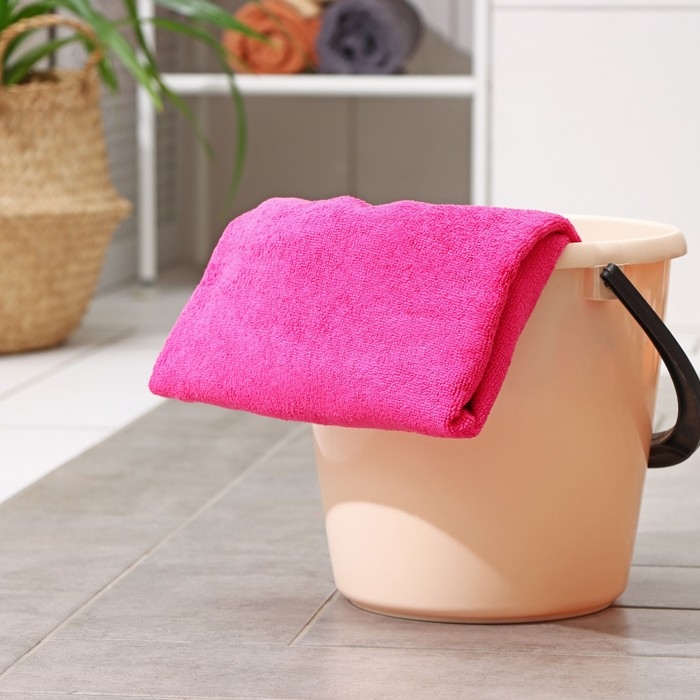 Тряпка для пола Доляна, 220 г/м², 80×100 см, микрофибра, с оверлоком, цвет МИКС Тряпка для пола Доляна, 220 г/м², 80×100 см, микрофибра, с оверлоком, цвет МИКС