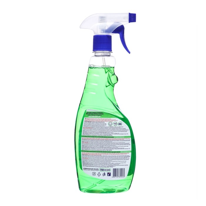 Средство для мытья стекол Chirton "Альпийский Луг", 750 мл