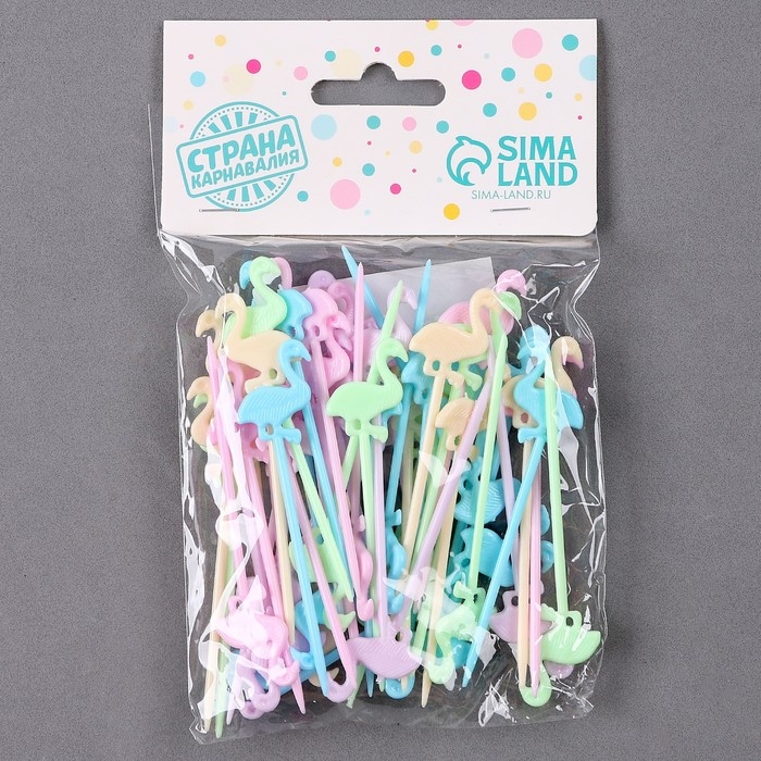 Шпажки «Фламинго», 50 шт. Шпажки «Фламинго», 50 шт.