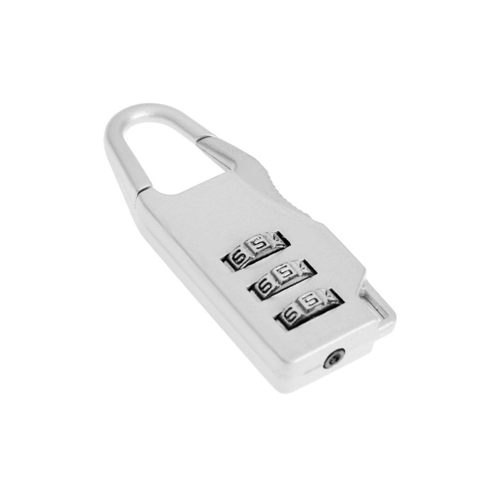 Замок навесной кодовый ТУНДРА ZK002, серый Замок навесной кодовый ТУНДРА ZK002, серый