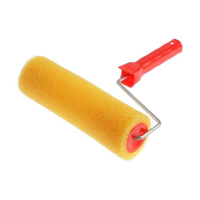 Валик ЛОМ,  Валик ЛОМ, "Шорох", поролон, 230 мм, рукоятка d=6 мм, D=80 мм