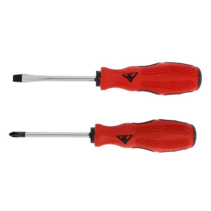 Набор отверток ЛОМ, магнит, двухкомпонентные рукоятки, PH2/SL6 х 75 мм, 2 шт. Набор отверток ЛОМ, магнит, двухкомпонентные рукоятки, PH2/SL6 х 75 мм, 2 шт.