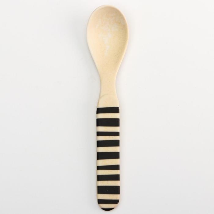 Ложка для кормления, бамбук, цвет МИКС Ложка для кормления, бамбук, цвет МИКС