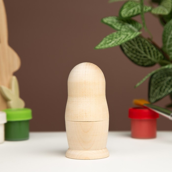 Заготовка для творчества «Матрёшка», 4-кукольная, 9 см Заготовка для творчества «Матрёшка», 4-кукольная, 9 см