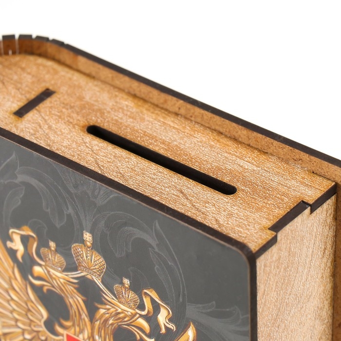 Копилка-шкатулка Копилка-шкатулка "Царская копилка" 14х12х5 см