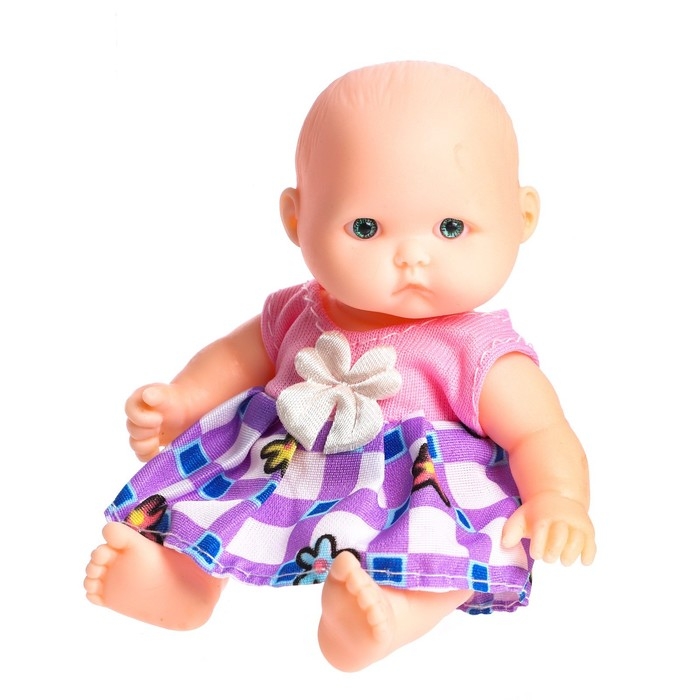 Пупс «Кариночка» в платье, цвета МИКС Пупс «Кариночка» в платье, цвета МИКС