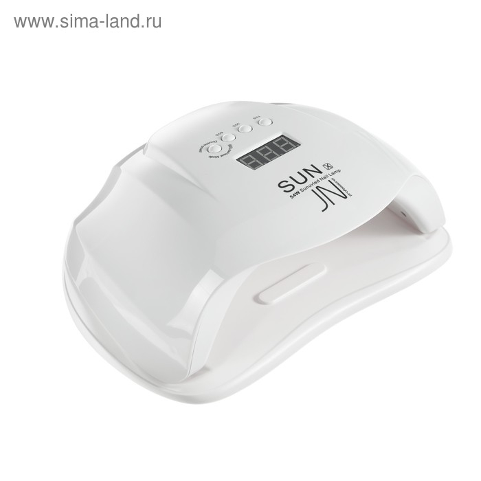 Лампа для гель-лака JessNail SUN X, UV/LED, 54 Вт, 36 таймер, таймер 10/30/60 сек, белая Лампа для гель-лака JessNail SUN X, UV/LED, 54 Вт, 36 таймер, таймер 10/30/60 сек, белая