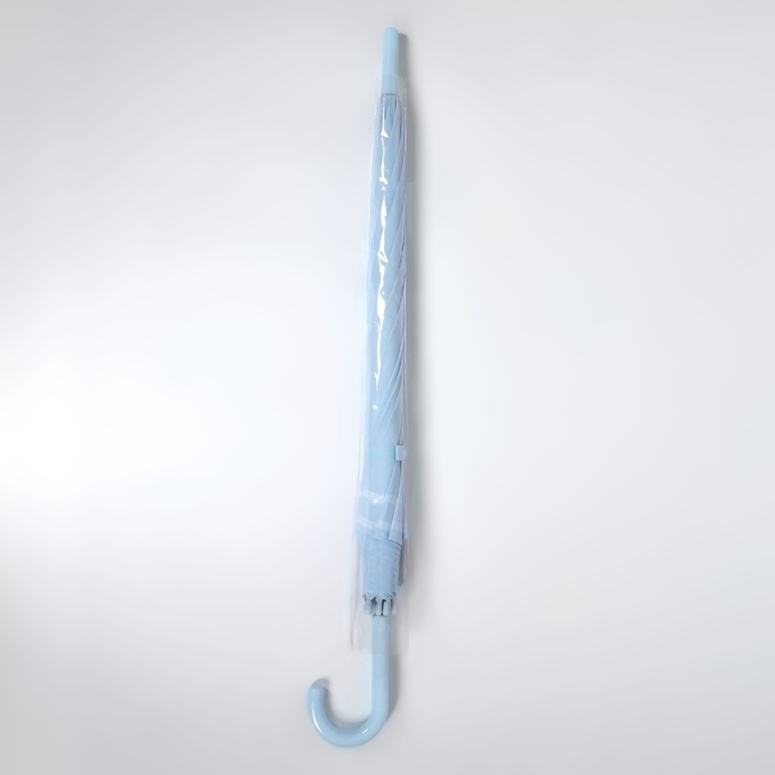 Зонт - трость полуавтоматический «Пастель», 8 спиц, R = 47/55 см, D = 110 см, цвет МИКС Зонт - трость полуавтоматический «Пастель», 8 спиц, R = 47/55 см, D = 110 см, цвет МИКС