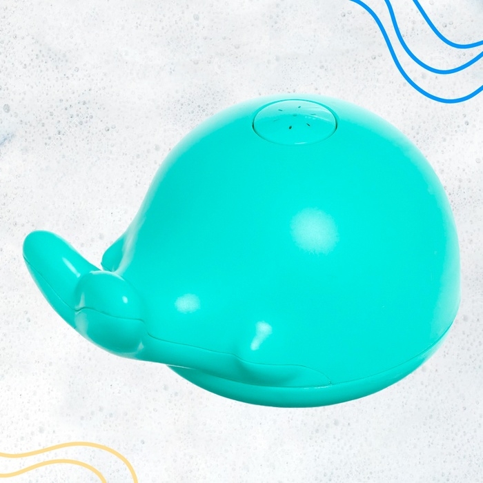 Музыкальная игрушка-фонтанчик «Весёлый кит», водоплавающая Музыкальная игрушка-фонтанчик «Весёлый кит», водоплавающая