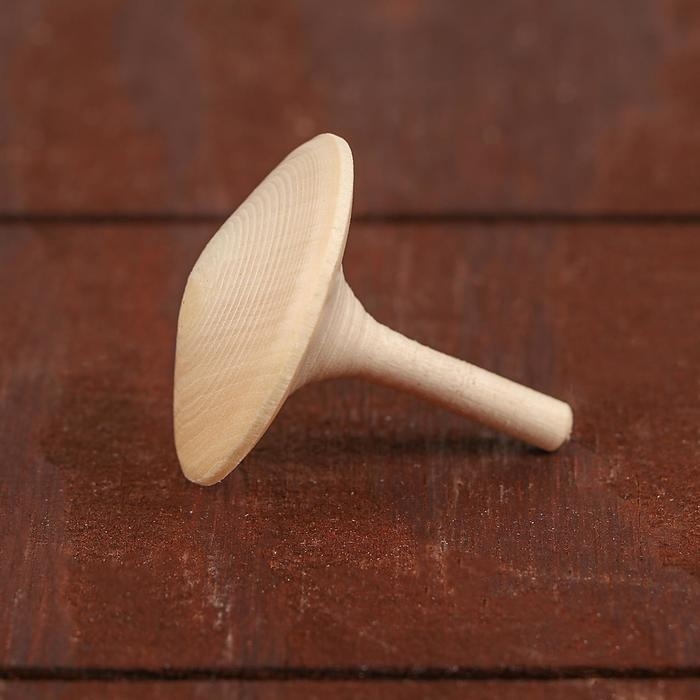 Игрушка из дерева для детей. «Волчок» неокрашеный Игрушка из дерева для детей. «Волчок» неокрашеный