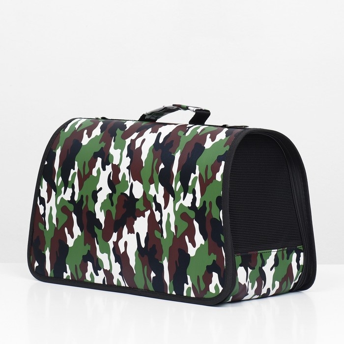 Сумка - переноска для животных Камуфляж, размер S, 37 х 20 х 24 см Сумка - переноска для животных Камуфляж, размер S, 37 х 20 х 24 см