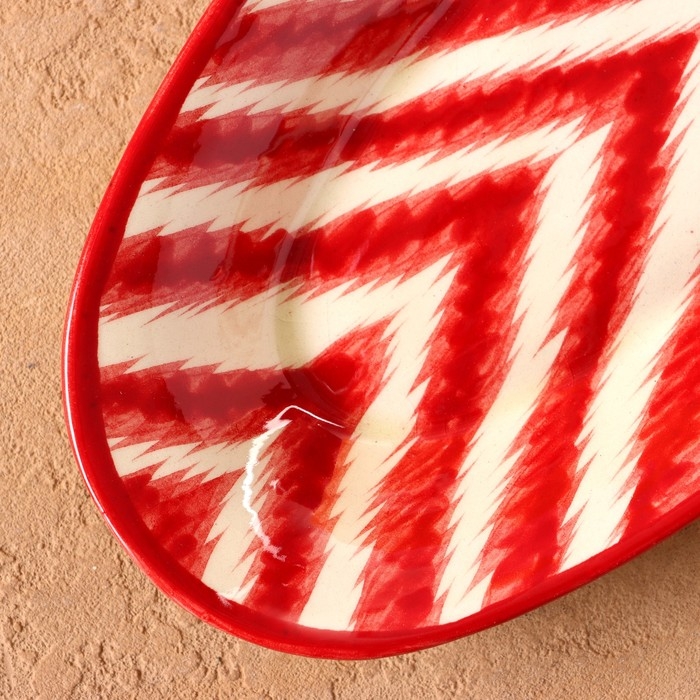 Селёдочница Риштанская Керамика  Селёдочница Риштанская Керамика "Атлас", 24 см