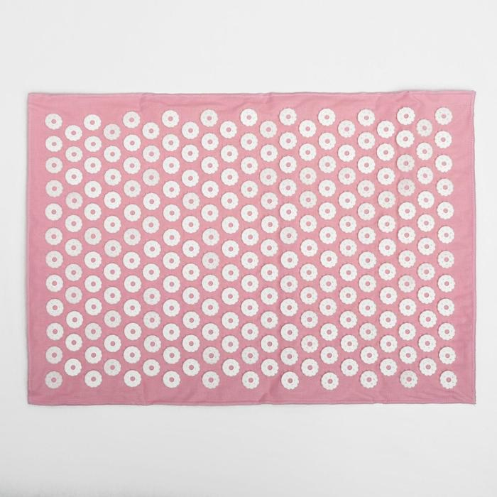 Аппликатор игольчатый «Большой коврик», 242 колючки, розовый, 41х60 см Аппликатор игольчатый «Большой коврик», 242 колючки, розовый, 41х60 см