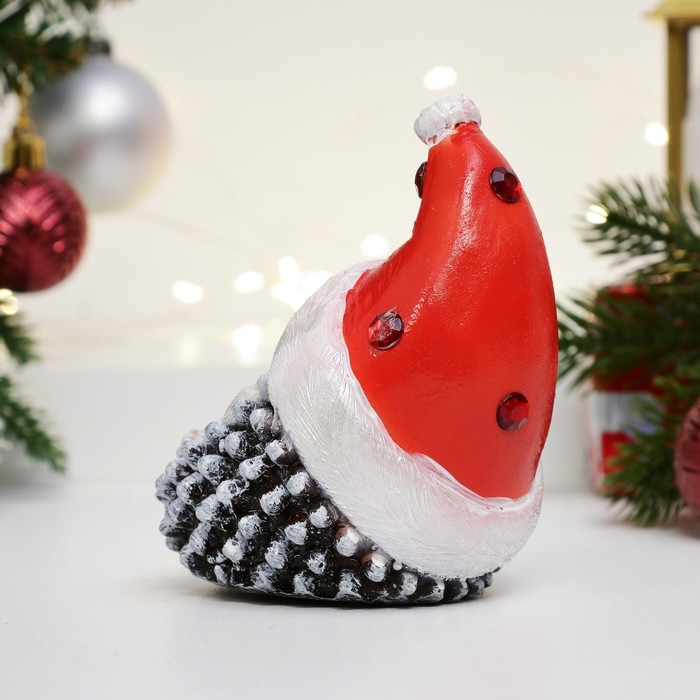 Фигура  Фигура "Ежик новогодний" 11х8х9см