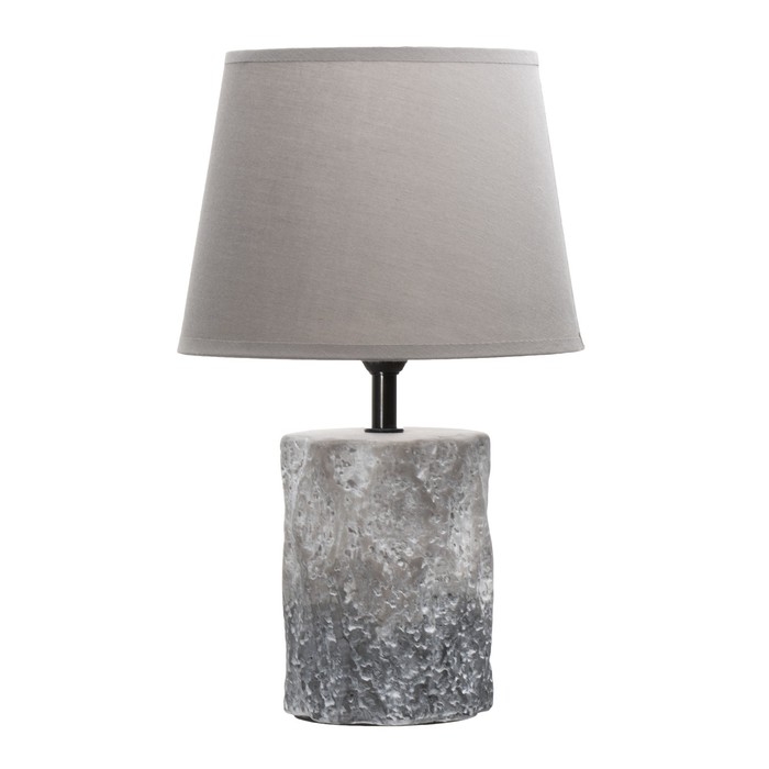 Настольная лампа Настольная лампа "Сан" E14 40Вт серый 20х20х33 см RISALUX