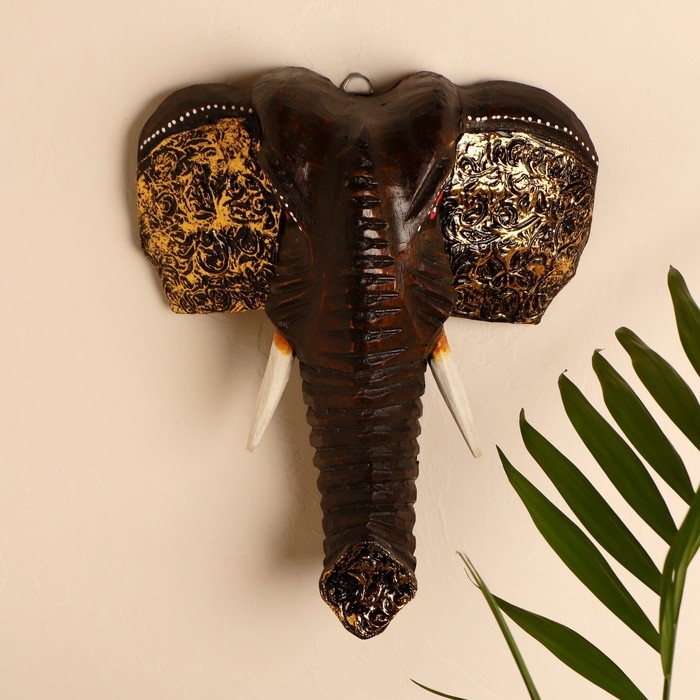 Сувенир дерево Сувенир дерево "Голова Слона" 21х8х30 см