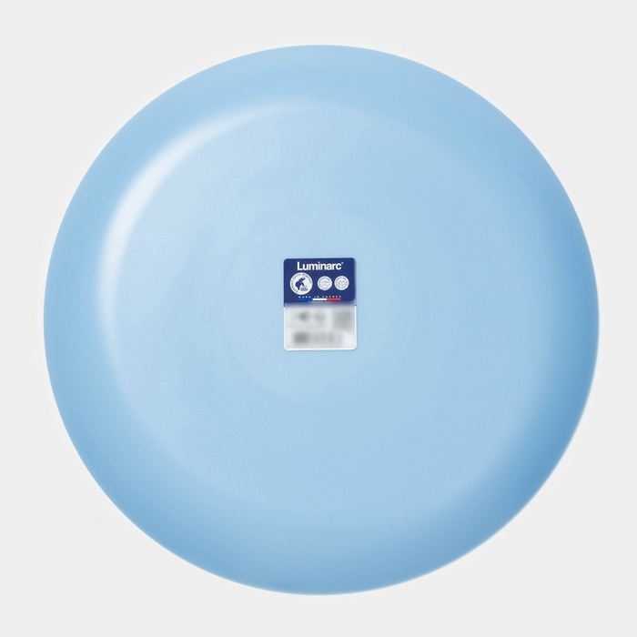 Тарелка обеденная Luminarc DIWALI LIGHT BLUE, d=27 см, стеклокерамика, голубая