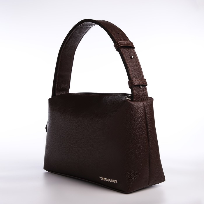 Сумка женская через плечо TEXTURA, средний размер, цвет коричневый Сумка женская через плечо TEXTURA, средний размер, цвет коричневый