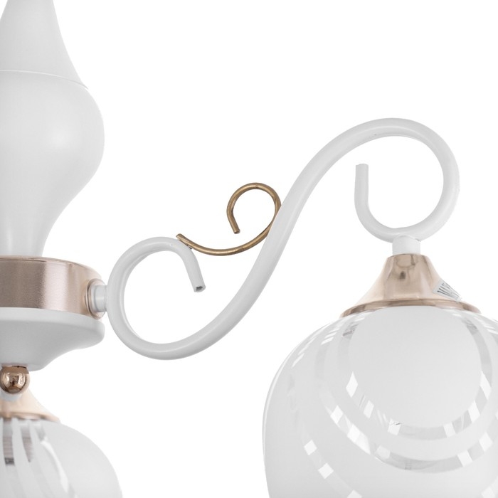 Люстра Люстра "Люси" 3х60Вт Е27 Античная бронза 60х60х29см