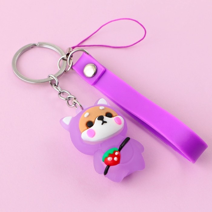 Брелок для ключей с фонариком резиновый «Сияй от счастья», 3 х 9.5 см Брелок для ключей с фонариком резиновый «Сияй от счастья», 3 х 9.5 см