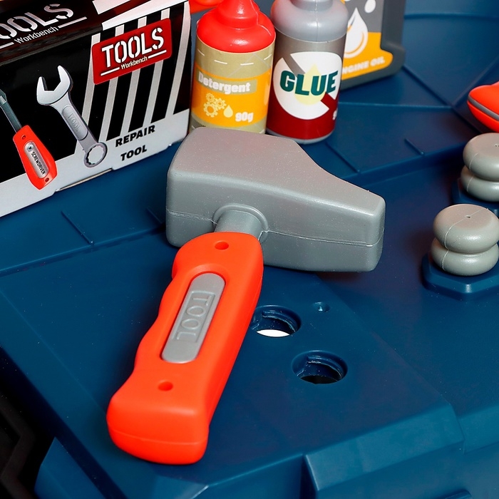 Игровой модуль 2 в 1 «Чемодан мастера», 65 элементов Игровой модуль 2 в 1 «Чемодан мастера», 65 элементов