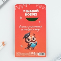 Подарочный набор на выпускной: блокнот А6, 32 л и ручка пиши-стирай «Удачи тебе, выпускник!»