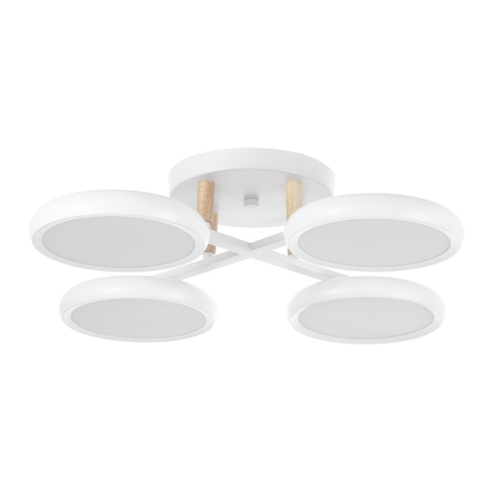 Люстра Люстра "Алис" 4хLED 96Вт 3000-6000К белый 60х60х13 см