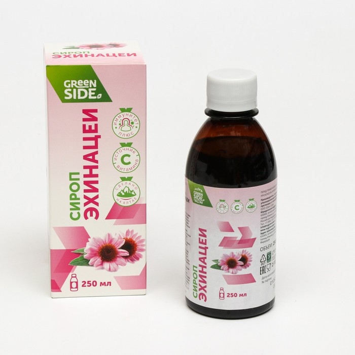 Сироп эхинацеи Крепкий иммунитет, 250 мл Сироп эхинацеи Крепкий иммунитет, 250 мл