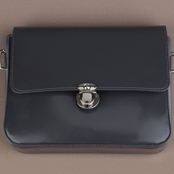 Застёжка для сумки, 3 × 3 см, цвет серебряный Застёжка для сумки, 3 × 3 см, цвет серебряный