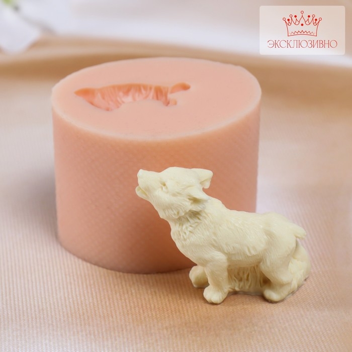 Молд силиконовый Молд силиконовый "Волк"