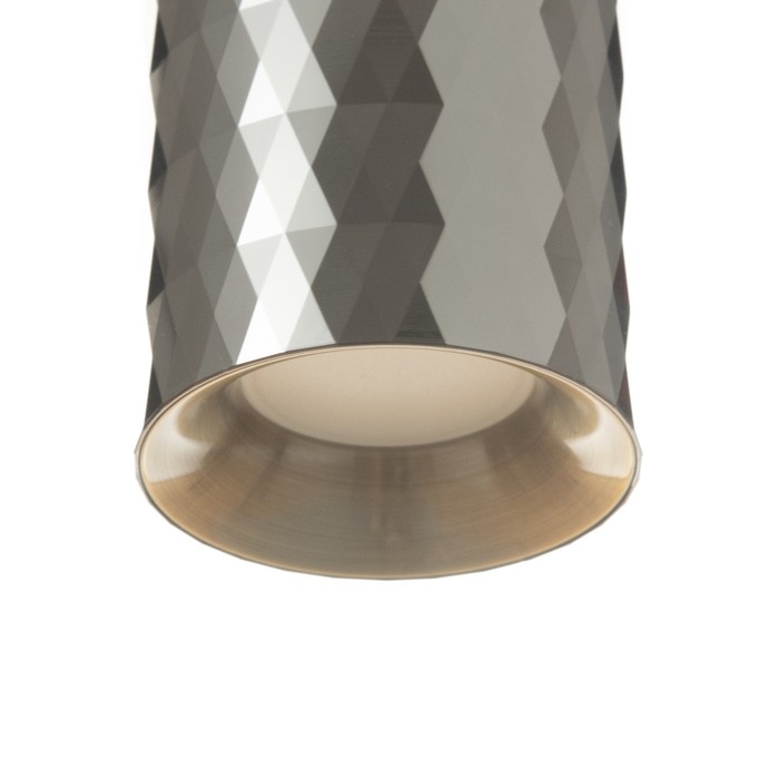 Спот Спот "Андри" GU10 черный хром 7,5х7,5х20 см