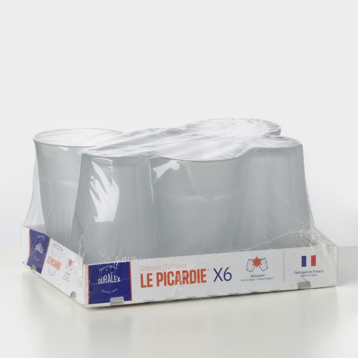 Набор стеклянных матовых стаканов PICARDIE, 360 мл, 6 шт Набор стеклянных матовых стаканов PICARDIE, 360 мл, 6 шт