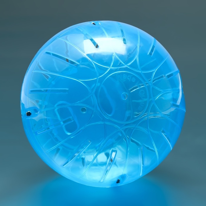 Шар для грызунов Шар для грызунов "Пижон", 12 см, синий