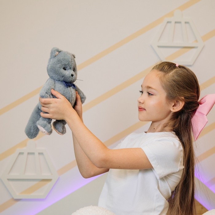 Мягкая игрушка «Кот шанти», с бабочкой, 26 см Мягкая игрушка «Кот шанти», с бабочкой, 26 см