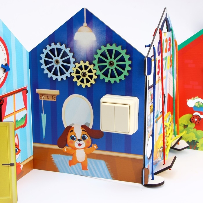 Бизиборд «Раскладной домик» Бизиборд «Раскладной домик»