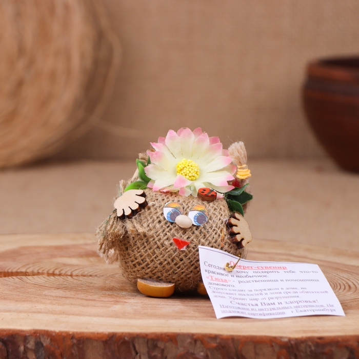 Оберег «Домовушка Тюха», микс Оберег «Домовушка Тюха», микс