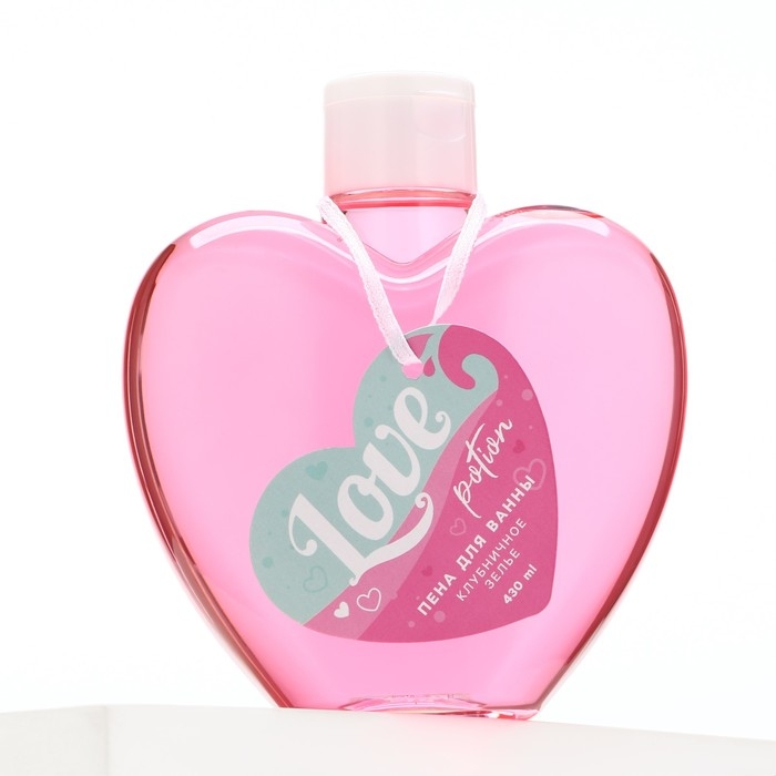Пена для ванны Love potion, 430 мл, аромат клубничного зелья, ЧИСТОЕ СЧАСТЬЕ Пена для ванны Love potion, 430 мл, аромат клубничного зелья, ЧИСТОЕ СЧАСТЬЕ