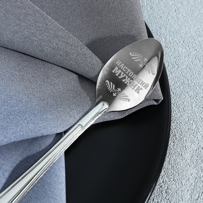 Ложка чайная с гравировкой «Взрывной характер», на подарочной открытке, 3 х 14 см. Ложка чайная с гравировкой «Взрывной характер», на подарочной открытке, 3 х 14 см.