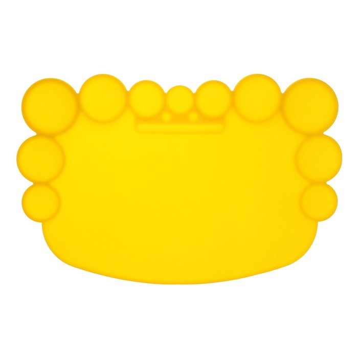 Коврик для творчества 345х230 мм  Коврик для творчества 345х230 мм "Мульти-Пульти", силиконовый, желтый