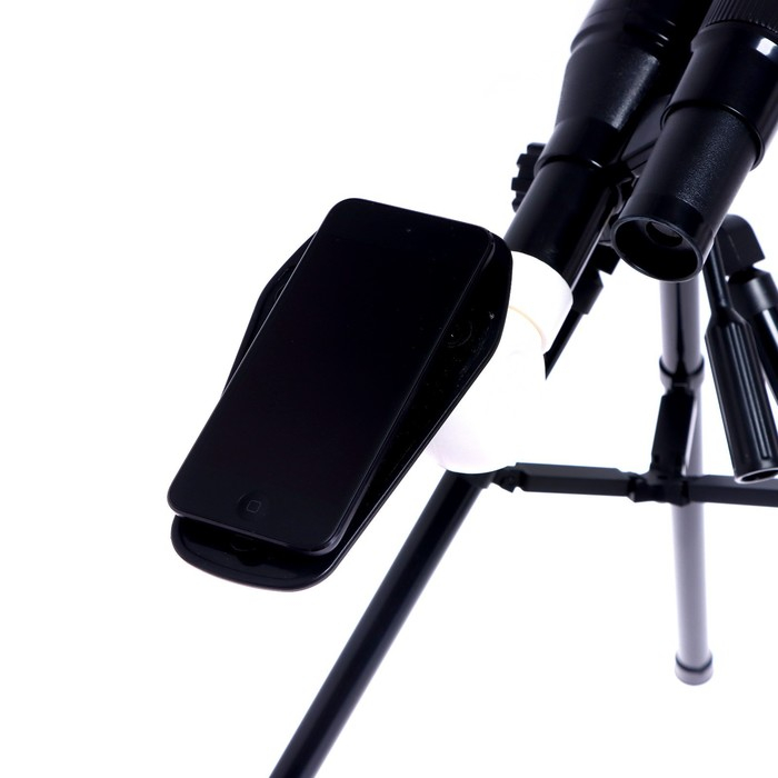Телескоп детский «Юный астроном», с держателем для телефона Телескоп детский «Юный астроном», с держателем для телефона