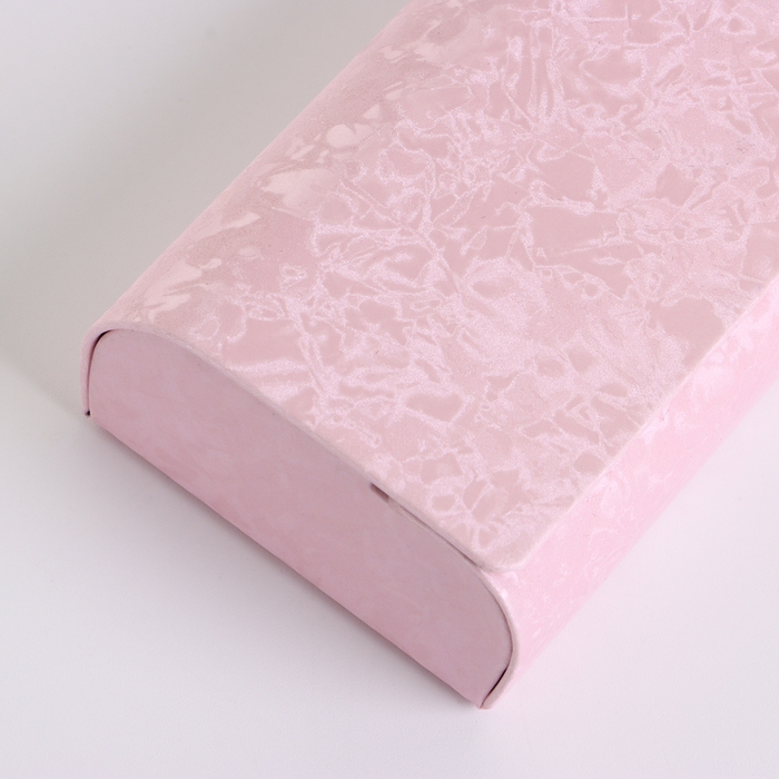 Футляр для очков на магните, длина 16 см, цвет розовый Футляр для очков на магните, длина 16 см, цвет розовый