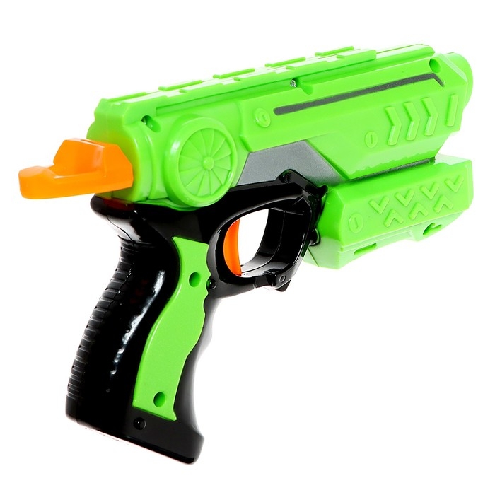 Бластер Smal gun, стреляет мягкими пулями, цвет МИКС Бластер Smal gun, стреляет мягкими пулями, цвет МИКС