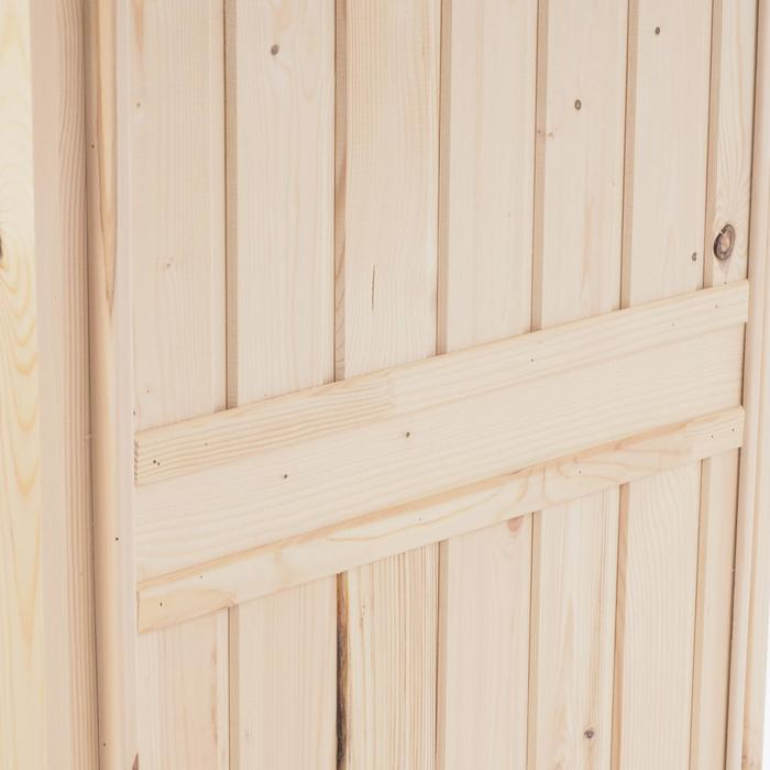 Дверь для бани и сауны ХВОЯ 170х70 см Дверь для бани и сауны ХВОЯ 170х70 см