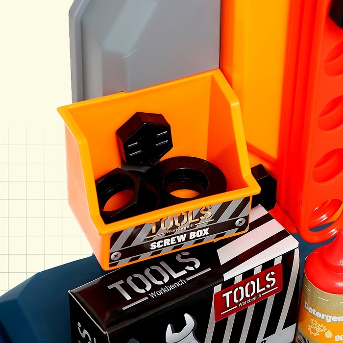 Игровой модуль 2 в 1 «Чемодан мастера», 65 элементов Игровой модуль 2 в 1 «Чемодан мастера», 65 элементов