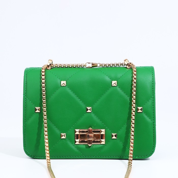 Сумка-мессенджер на клапане, цвет зелёный Сумка-мессенджер на клапане, цвет зелёный