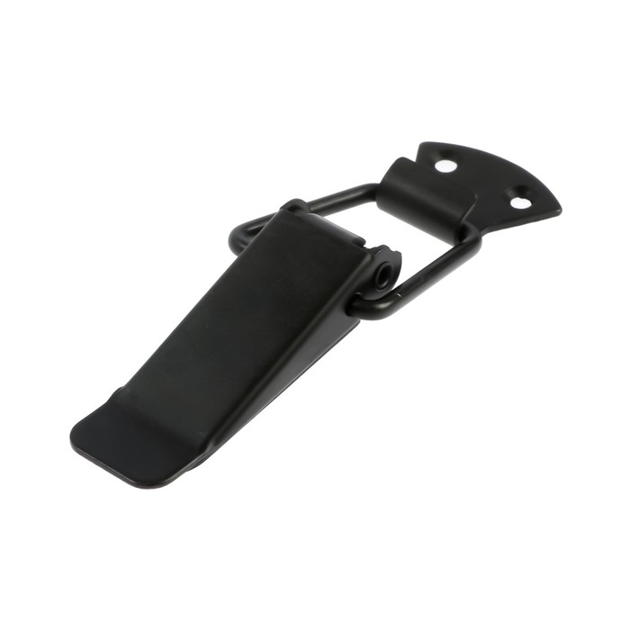 Замок-защелка на ящик, 7,5 см, железный, цвет черный,10 шт Замок-защелка на ящик, 7,5 см, железный, цвет черный,10 шт