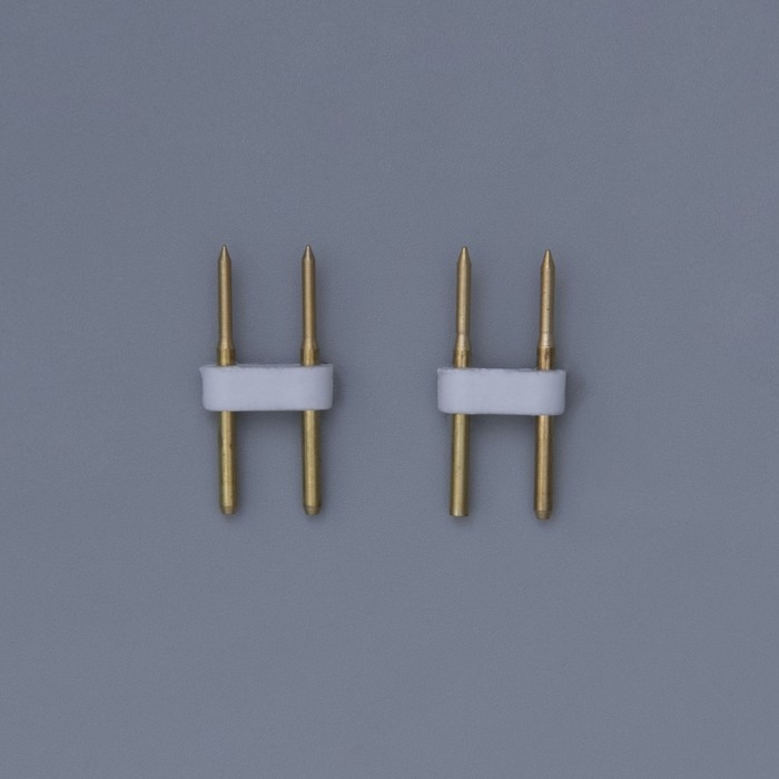 Набор коннекторов Luazon Lighting для гибкого неона 16 мм, 5 см, 5 штук Набор коннекторов Luazon Lighting для гибкого неона 16 мм, 5 см, 5 штук