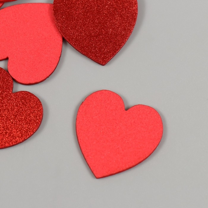 Декор для творчества Декор для творчества "Сердечки" 3 см (набор 10 шт)
